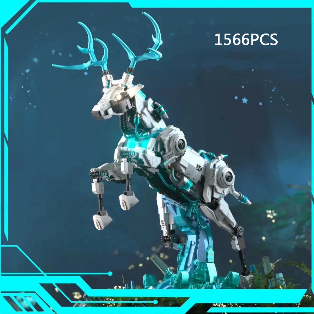 iDEA Action Figures Building Block Mechanical White Deer Construction Model Bricks Robot Animals Steam Toy Collection For Gifts
iDEA Action Figures Building Block Mechanical White Deer Construction Model Bricks Robot Animals Steam Toy Collection For Gifts