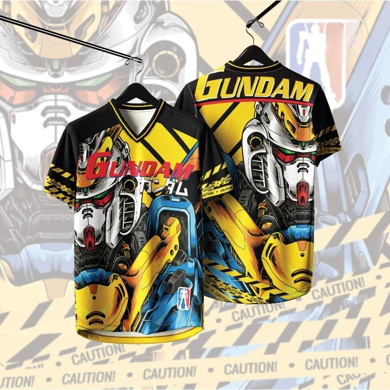 Anime Gundam Mecha Robot 3D Print V-Neck Short Sleeve T-Shirt Men's Fashion Casual Jersey Style Streetwear for Anime Lovers
Anime Gundam Mecha Robot 3D Print V-Neck Short Sleeve T-Shirt Men's Fashion Casual Jersey Style Streetwear for Anime Lovers
