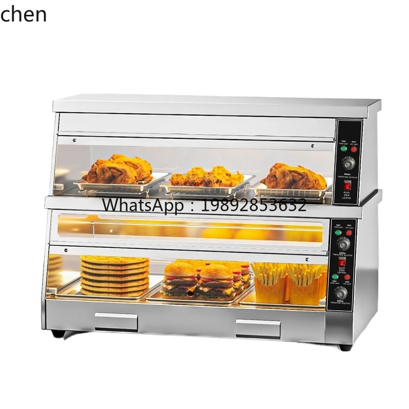 ZS fried chicken burger insulation cabinet constant temperature heating burger shop equipment fried food fries display cabinet
ZS fried chicken burger insulation cabinet constant temperature heating burger shop equipment fried food fries display cabinet