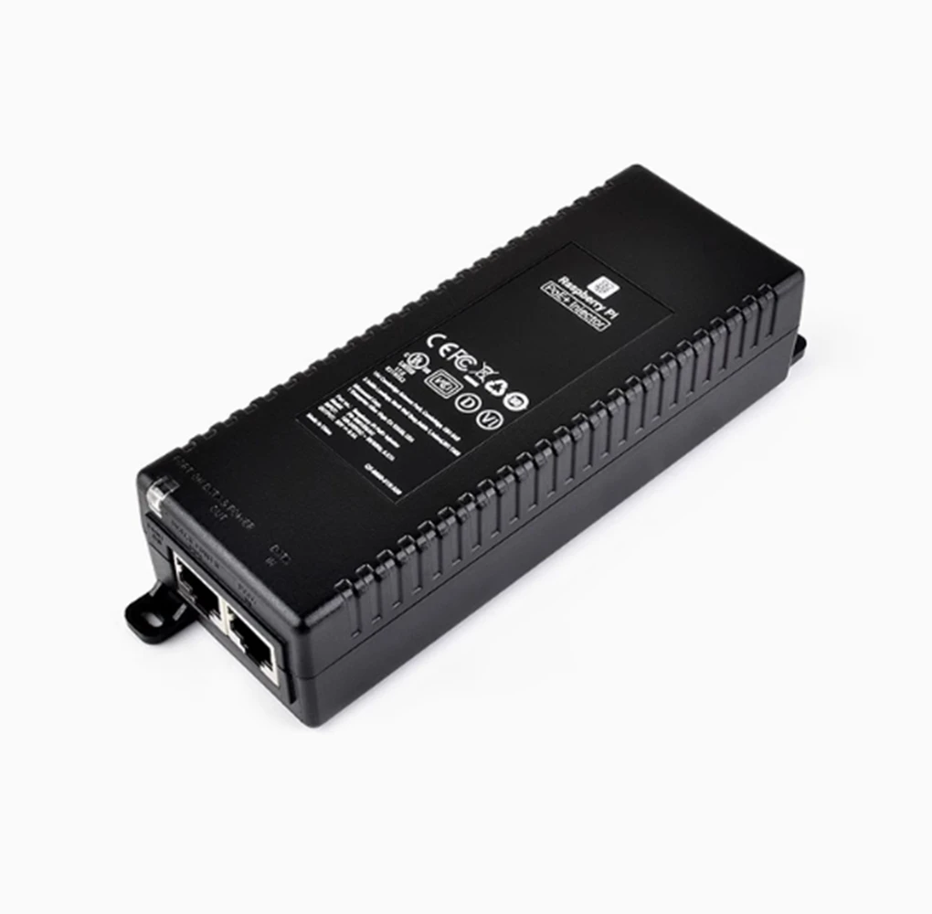 Raspberry Pi Poe+блок питания, один порт, выход 30 Вт, стандарт сети IEEE 802.3af/at
Raspberry Pi Poe+блок питания, один порт, выход 30 Вт, стандарт сети IEEE 802.3af/at