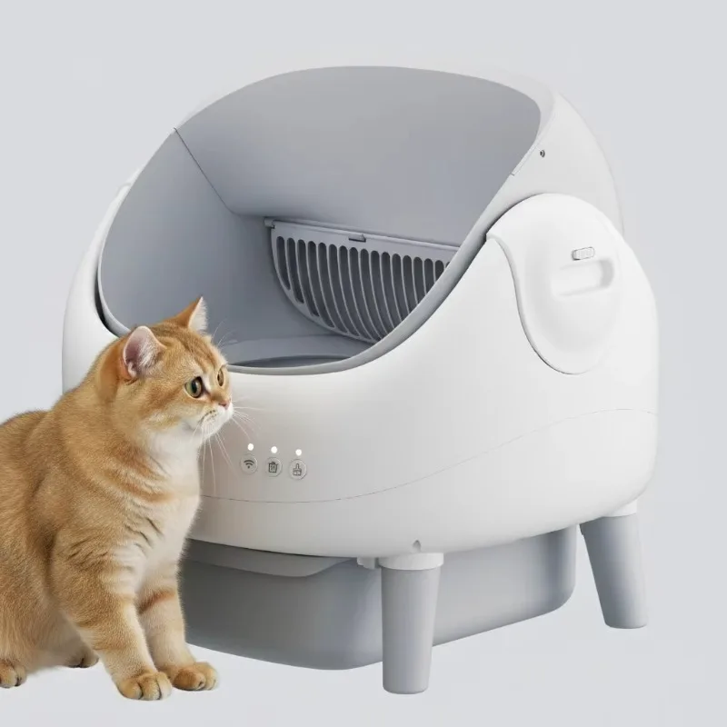 Automatic Cat Litter Box Large Size with Safety Protection Self Cleaning
Automatic Cat Litter Box Large Size with Safety Protection Self Cleaning
