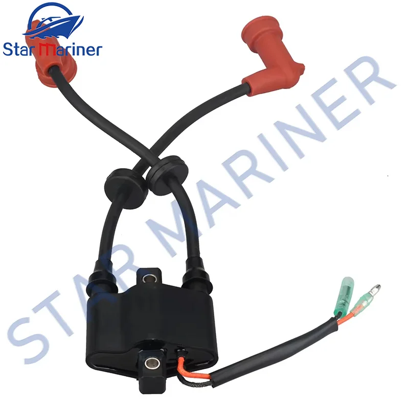Boat Motor Ignition Coil Assy 6F6-85530-01 For Yamaha Outboard Engine 2 Stroke 40HP E40G E40J 6F6-85530
Boat Motor Ignition Coil Assy 6F6-85530-01 For Yamaha Outboard Engine 2 Stroke 40HP E40G E40J 6F6-85530