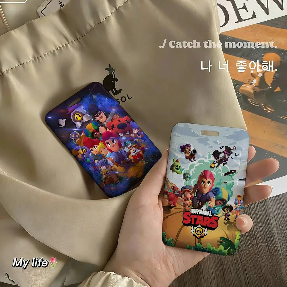 Game B-rawl Game S-Stars Anime 1Pcs Work Name Card Holders Business Work Card ID Badge Lanyard Holder Men Women ID Business Case
Game B-rawl Game S-Stars Anime 1Pcs Work Name Card Holders Business Work Card ID Badge Lanyard Holder Men Women ID Business Case