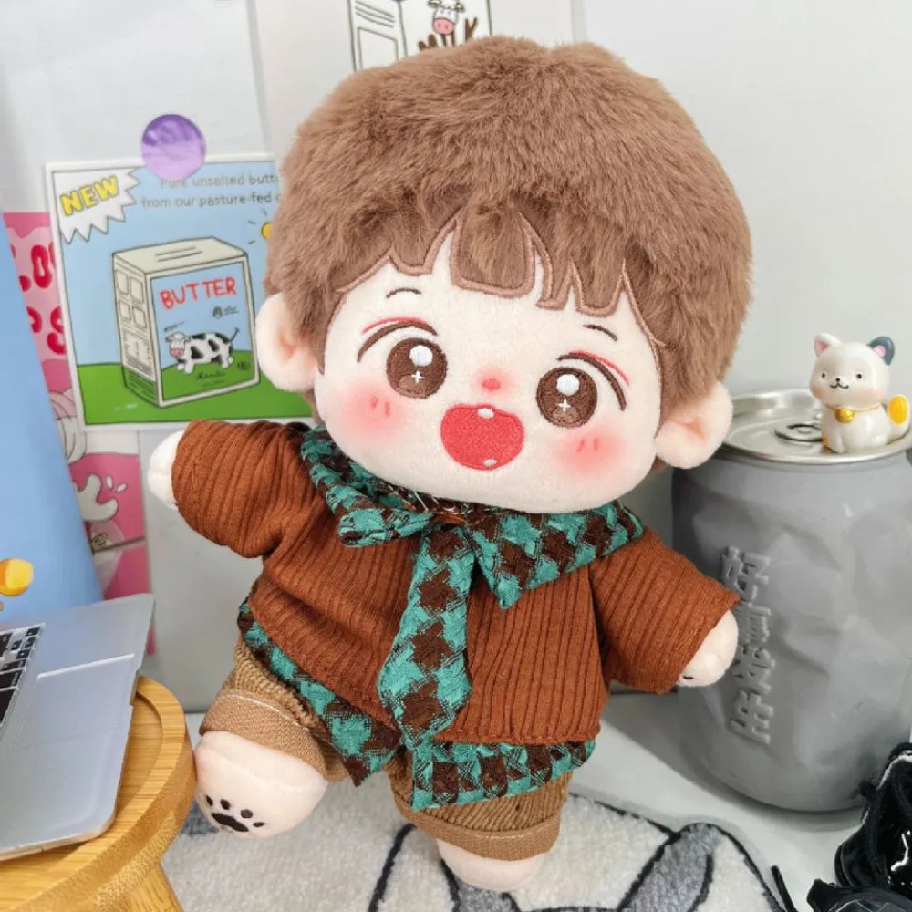 1 set Sweater Vest 20cm Cotton Doll Clothes School Uniform Tie Cotton Doll's Clothes Fashion Denim Shorts Plush Doll Clothes
1 set Sweater Vest 20cm Cotton Doll Clothes School Uniform Tie Cotton Doll's Clothes Fashion Denim Shorts Plush Doll Clothes