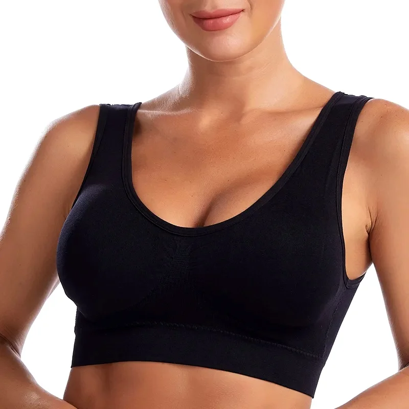 S-7XL Plus Size Thin Non-underwire Bra Zero Bondage Women's UnderwearSports Yoga Wireless Vest Seamless adjustable Brassiere
S-7XL Plus Size Thin Non-underwire Bra Zero Bondage Women's UnderwearSports Yoga Wireless Vest Seamless adjustable Brassiere