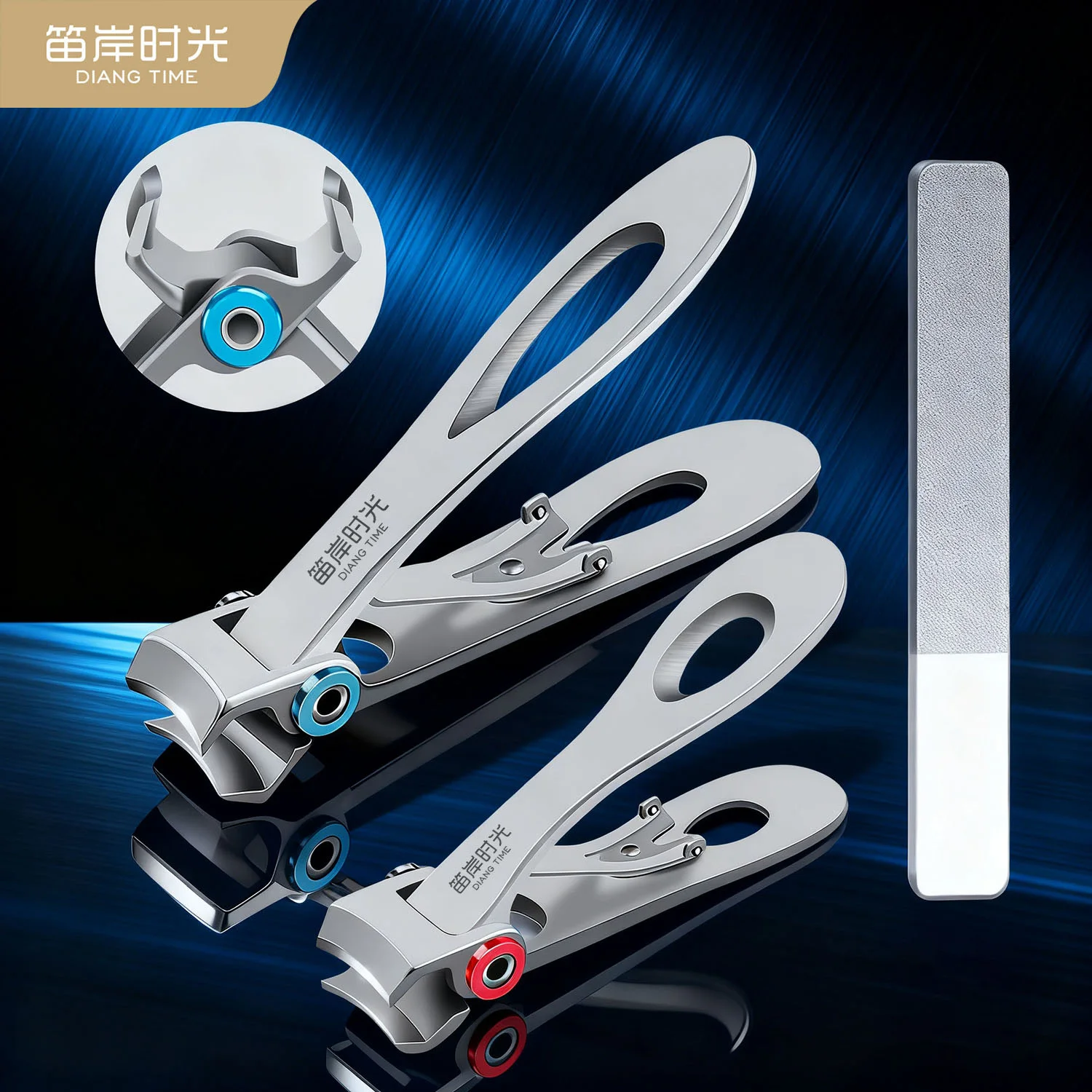Effort-Saving Nail Clipper Set Easily Cuts Stubborn Nails Includes Stainless Steel Ideal Tool for the Elderly Clipping Nails
Effort-Saving Nail Clipper Set Easily Cuts Stubborn Nails Includes Stainless Steel Ideal Tool for the Elderly Clipping Nails