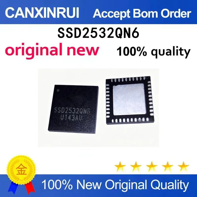 (5-100 pieces)Brand new spot SSD2532QN6 SSD2532QNG QFN40
(5-100 pieces)Brand new spot SSD2532QN6 SSD2532QNG QFN40