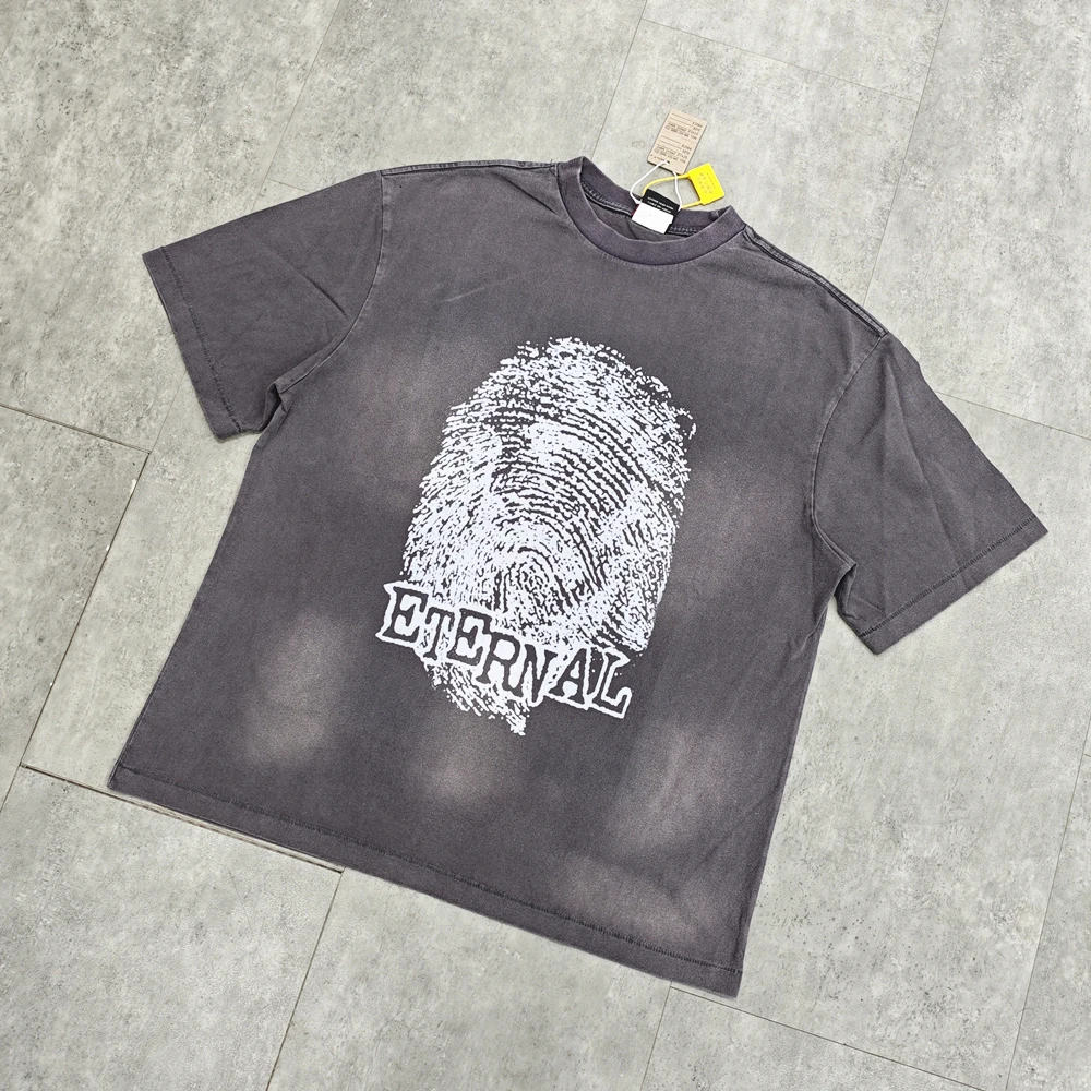 Yao Fashion Saint OF Michael Vintage Washed Old Tee Cotton Tops Men Clothing Streetwear Oversize Graphics Print Loose T Shirt
Yao Fashion Saint OF Michael Vintage Washed Old Tee Cotton Tops Men Clothing Streetwear Oversize Graphics Print Loose T Shirt