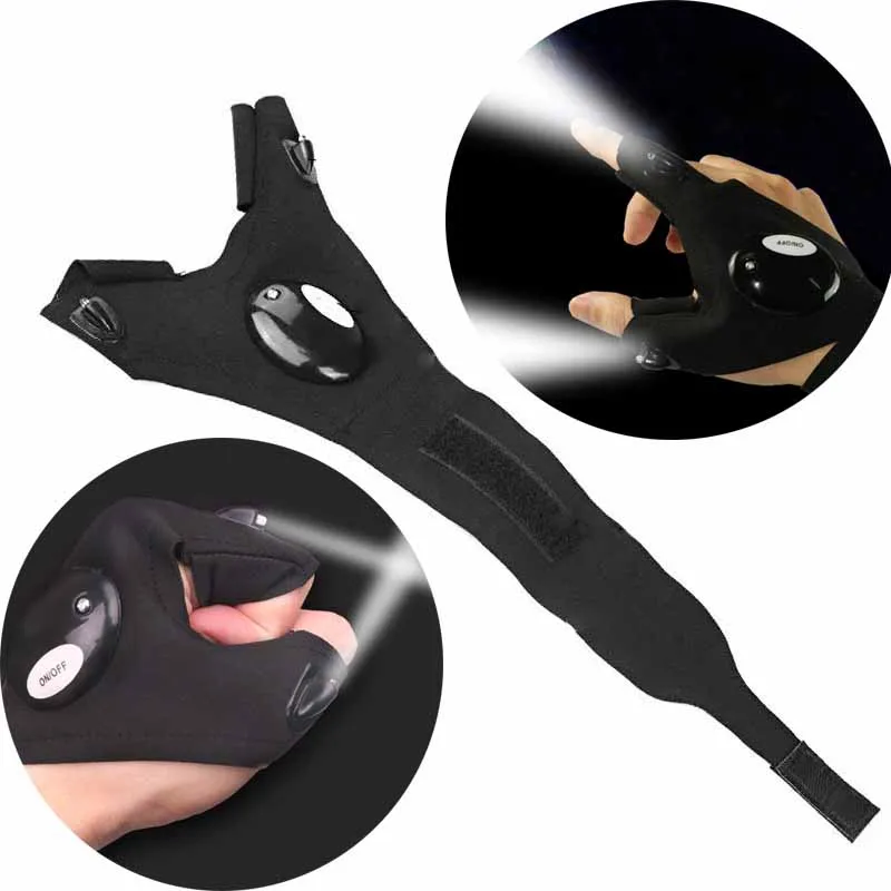 Night Light Waterproof Fishing Gloves with LED Riding lighting half finger night gloves for Camping Fishing Fingerless Glove
Night Light Waterproof Fishing Gloves with LED Riding lighting half finger night gloves for Camping Fishing Fingerless Glove