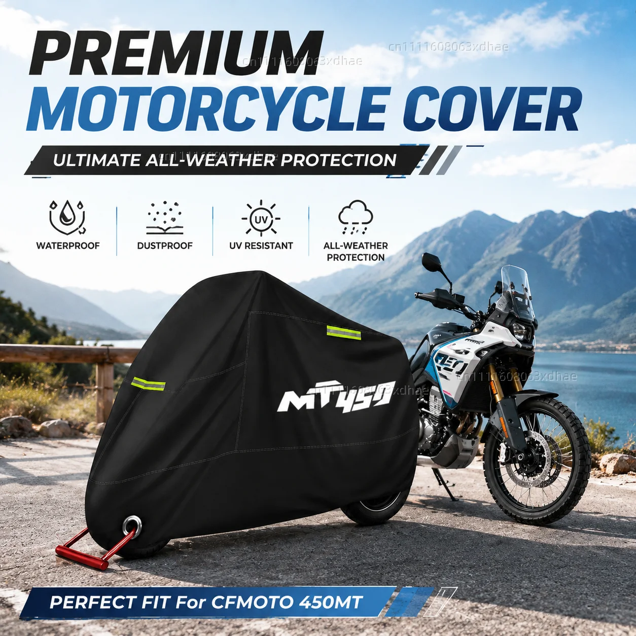 All Season Motorcycle Cover Rainproof Dustproof UV Protection 190T Oxford Cloth For For CFMOTO CF MOTO CF450MT 450MT 450 MT
All Season Motorcycle Cover Rainproof Dustproof UV Protection 190T Oxford Cloth For For CFMOTO CF MOTO CF450MT 450MT 450 MT