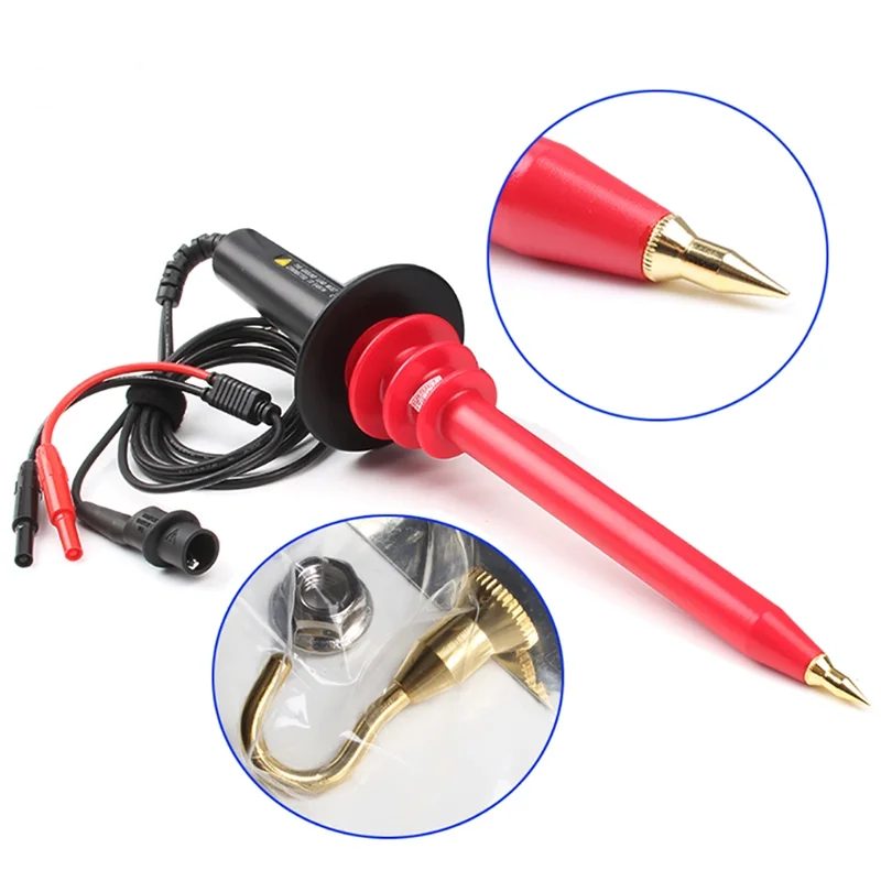 HPV-40 High Voltage 40KV Multimeter Probe 1000V High Voltage Attenuation Detection Rod AC 10MHz for 0-40KV Testing
HPV-40 High Voltage 40KV Multimeter Probe 1000V High Voltage Attenuation Detection Rod AC 10MHz for 0-40KV Testing