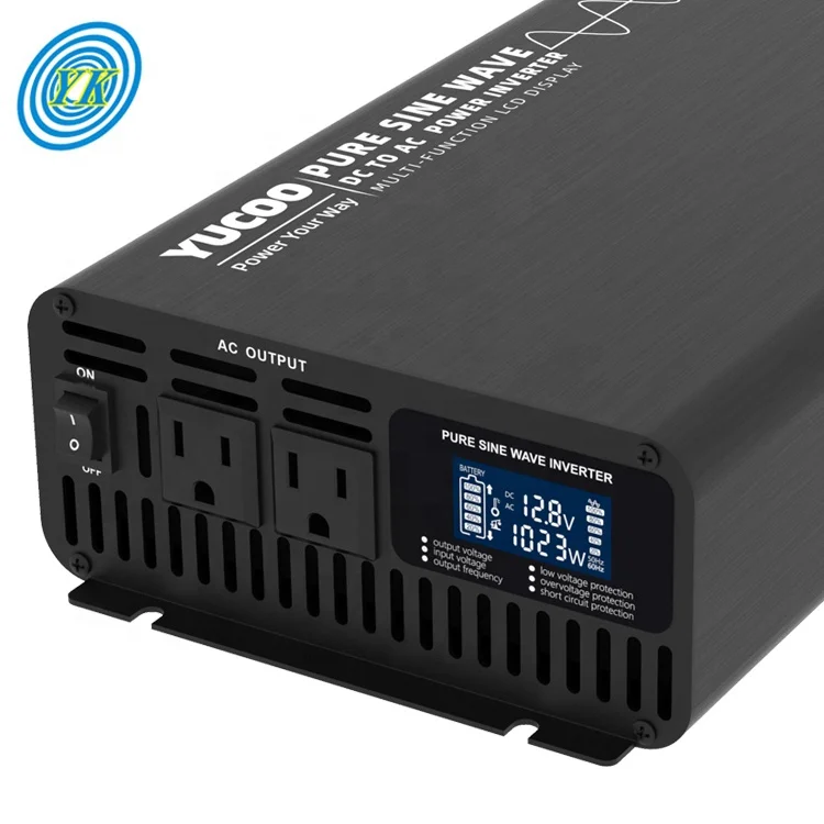 Dc Ac Inverter 12V Input 220v Output 1000w Pure Sine Wave for air Conditioning
Dc Ac Inverter 12V Input 220v Output 1000w Pure Sine Wave for air Conditioning