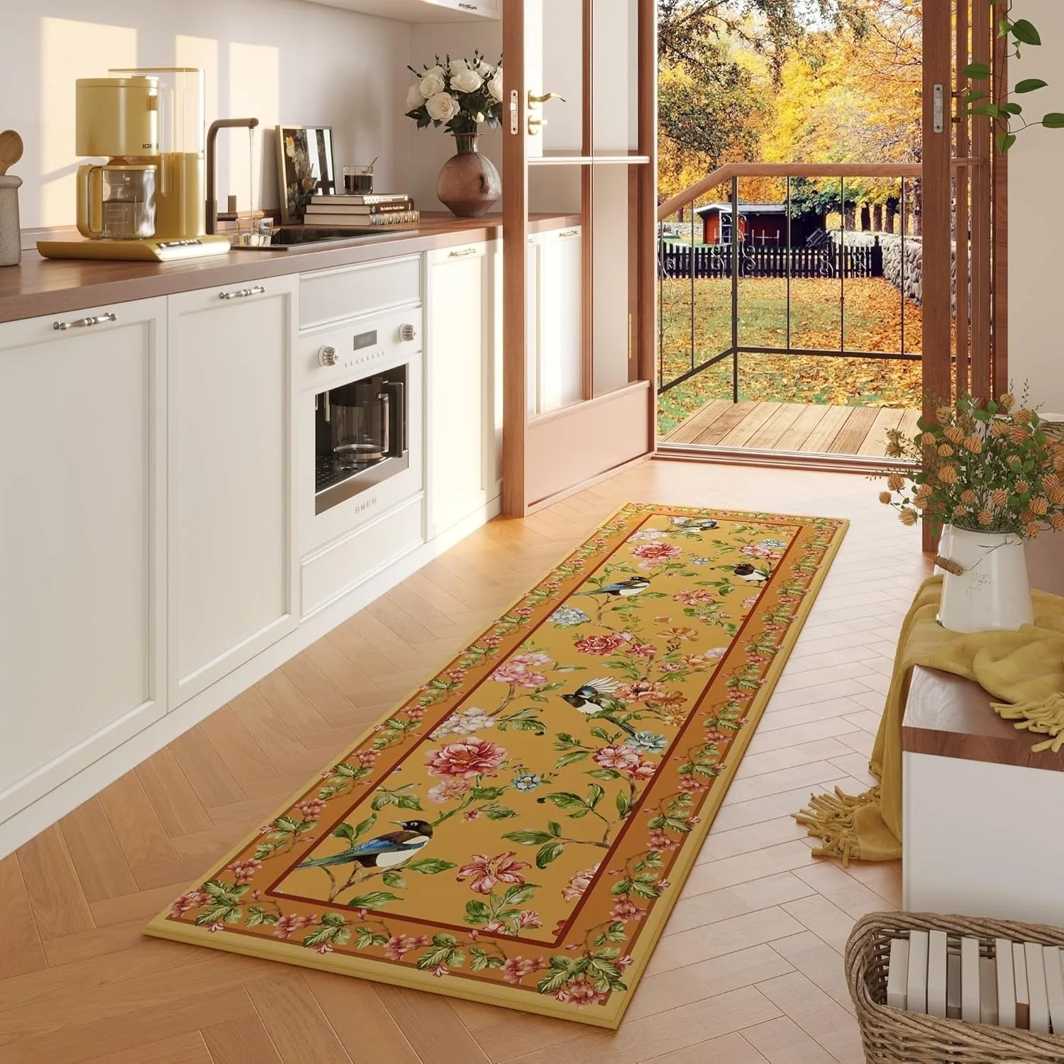 Hallway Runner Rug Animal Print Washable Floral Corridor Long Carpet Soft Low Pile Bedroom Floor Mat Non-slip Kitchen Bath Mats
Hallway Runner Rug Animal Print Washable Floral Corridor Long Carpet Soft Low Pile Bedroom Floor Mat Non-slip Kitchen Bath Mats