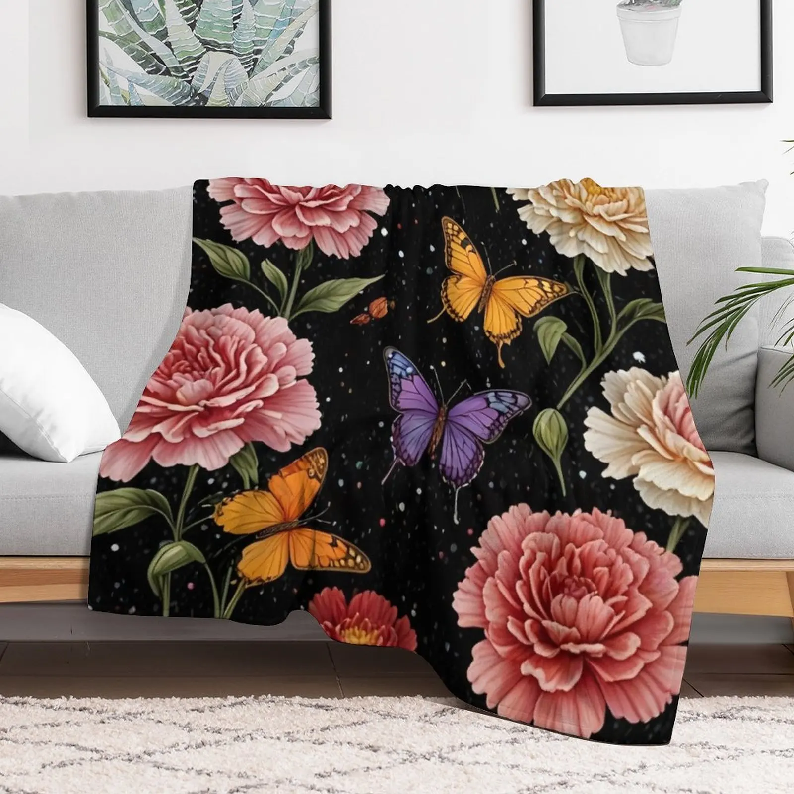 Mix carnation flowers and butterflies Throw Blanket Sleeping Bag cosplay anime for winter Blankets
Mix carnation flowers and butterflies Throw Blanket Sleeping Bag cosplay anime for winter Blankets