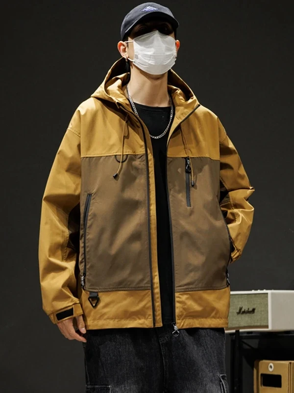 Мужская демисезонная ветровка свободного кроя, повседневная, с цветными вставками, молодежная, для активного отдыха, ветрозащитная, длинная, из полиэфирного волокна, на молнии
Мужская демисезонная ветровка свободного кроя, повседневная, с цветными вставками, молодежная, для активного отдыха, ветрозащитная, длинная, из полиэфирного волокна, на молнии