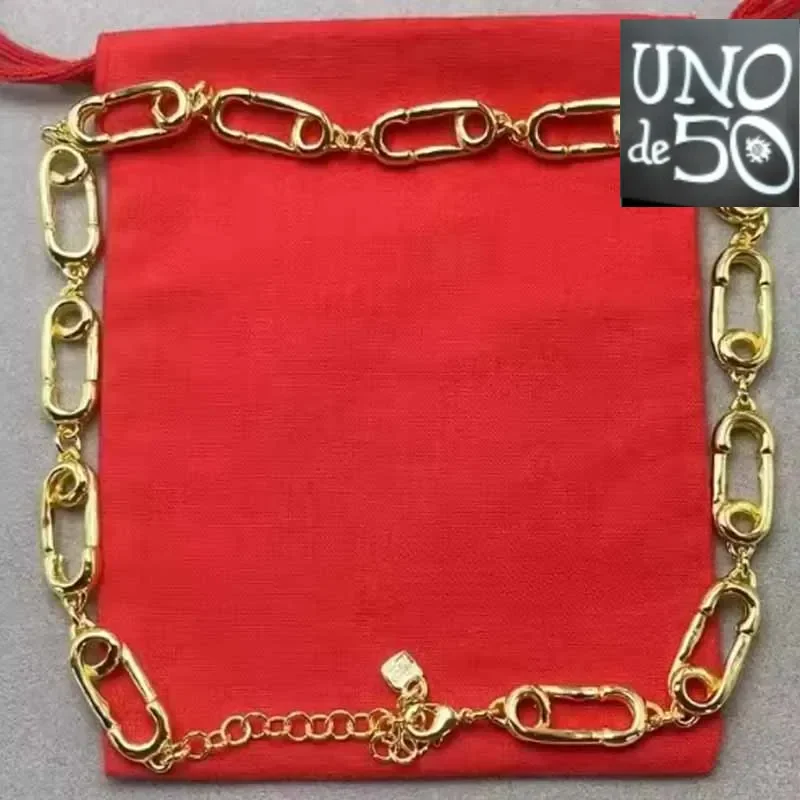 2024 Selling Exquisite High Quality UNO DE 50 Fashion Classic 925 Necklace Jewelry Romantic Holiday Gift
2024 Selling Exquisite High Quality UNO DE 50 Fashion Classic 925 Necklace Jewelry Romantic Holiday Gift