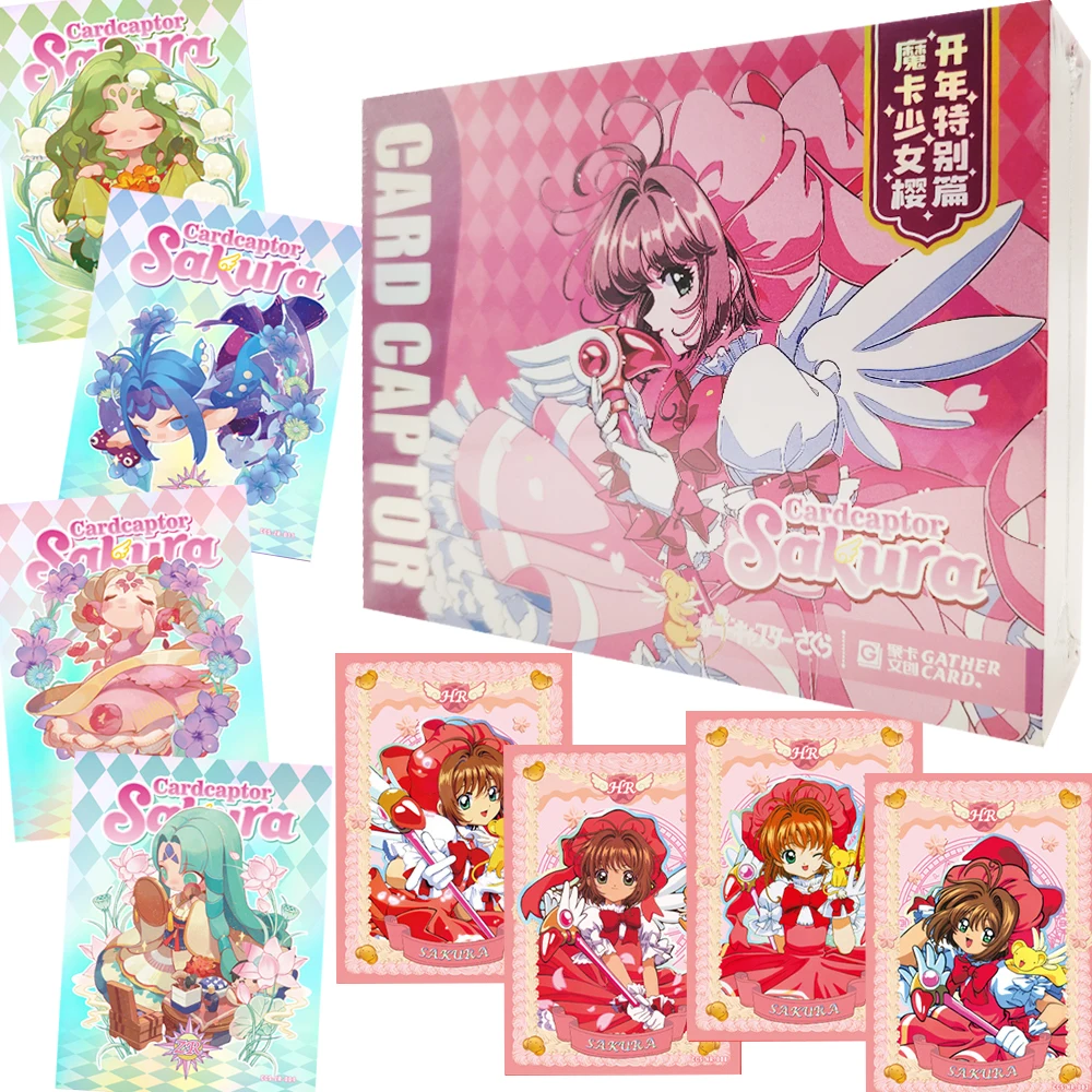 GATHER CARD Cardcaptor Sakura Trading Cards Booster Box - Anime Collectible Cards with Rare HR Holographic Foil Floral Frame Ca
GATHER CARD Cardcaptor Sakura Trading Cards Booster Box - Anime Collectible Cards with Rare HR Holographic Foil Floral Frame Ca