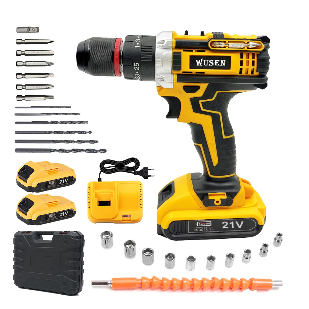 Wholesale Supplier Profesional 21V Rechargeable Drill Machine Set Hand Tools Impact Power Screwdriver Electric Drill
Wholesale Supplier Profesional 21V Rechargeable Drill Machine Set Hand Tools Impact Power Screwdriver Electric Drill