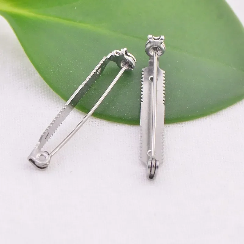 500pcs 38mm Stainless Steel Brooch Clip Base Pins Blank Safe Lock Saw Tooth Brooch Pin Base for DIY Jewelry Making
500pcs 38mm Stainless Steel Brooch Clip Base Pins Blank Safe Lock Saw Tooth Brooch Pin Base for DIY Jewelry Making