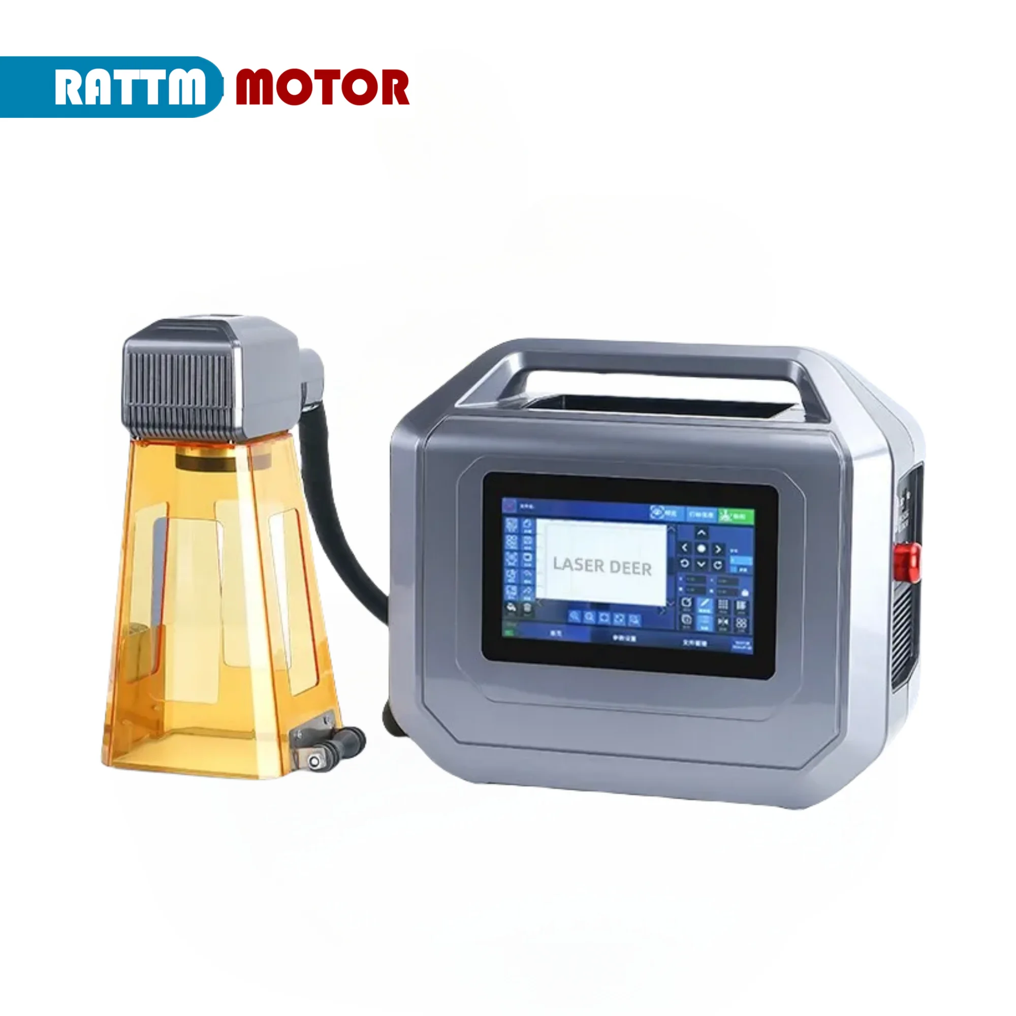 Portable 20W 30W Handheld Fiber Laser Marking Engraving Machine MAX Battery type Plug-in Mini Printing For Metal Jewel 110*110mm
Portable 20W 30W Handheld Fiber Laser Marking Engraving Machine MAX Battery type Plug-in Mini Printing For Metal Jewel 110*110mm