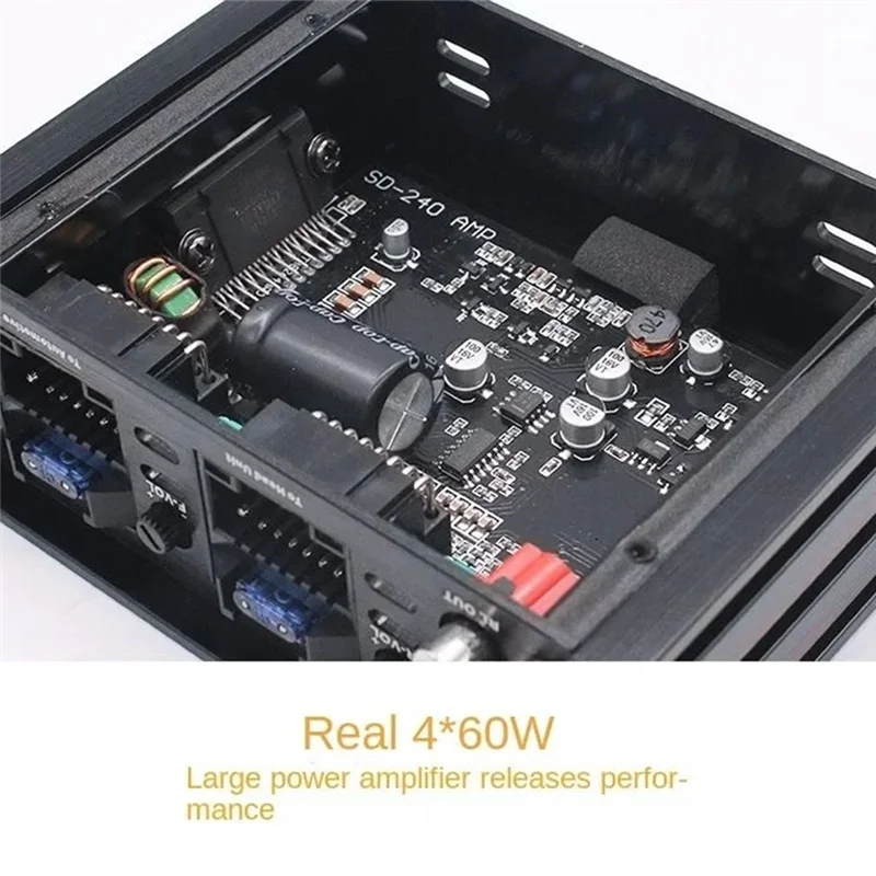 【Superdeals】DC-12V 4CH DSP Power Amplifier RMS 4X60w Car Audio Lossless Upgrade Plug And Play Audio Amplifier For Car Large Scre
【Superdeals】DC-12V 4CH DSP Power Amplifier RMS 4X60w Car Audio Lossless Upgrade Plug And Play Audio Amplifier For Car Large Scre