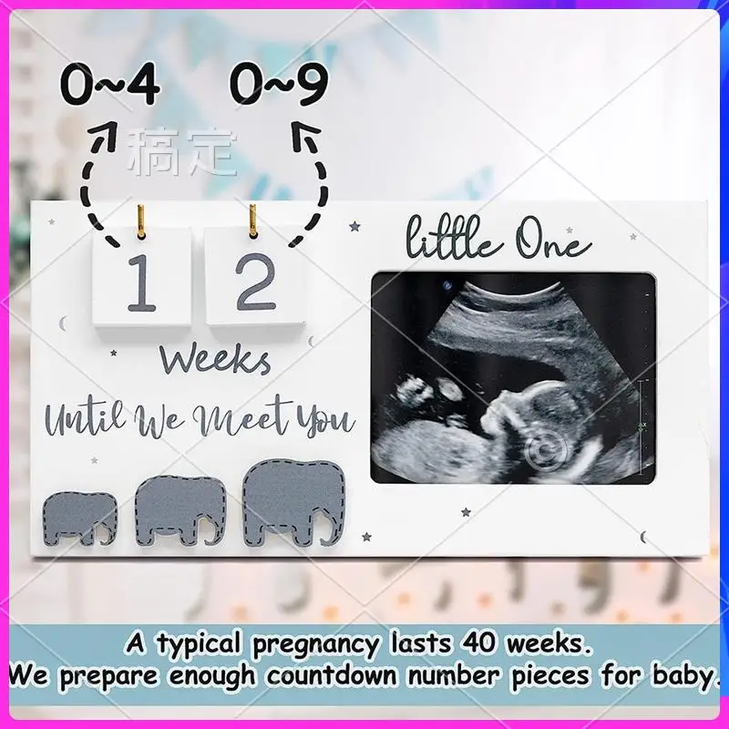 AUU-сонограмма фоторамки с обратным отсчетом недели, декор детской комнаты слона для информации о рождении
AUU-сонограмма фоторамки с обратным отсчетом недели, декор детской комнаты слона для информации о рождении