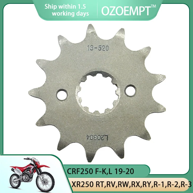 Передняя Звездочка мотоцикла OZOEMPT 520-13T, применяется для CRF250 F-K,L F-M F-N F-P XR250 RT,RV,RW,RX,RY,R-1,R-2,R-3,R-4 96-04
Передняя Звездочка мотоцикла OZOEMPT 520-13T, применяется для CRF250 F-K,L F-M F-N F-P XR250 RT,RV,RW,RX,RY,R-1,R-2,R-3,R-4 96-04