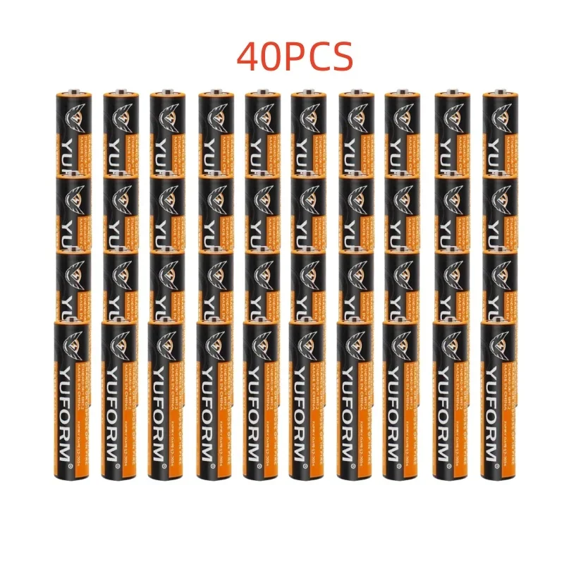New 40PCS AAA Disposable Dry Battery for Led Light Toy Mp3 Camera CD Player Wireless Mouse Keyboard
New 40PCS AAA Disposable Dry Battery for Led Light Toy Mp3 Camera CD Player Wireless Mouse Keyboard