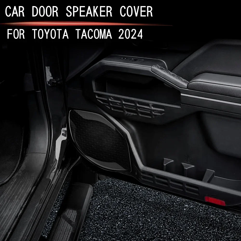 Для Toyota Tacoma 2024 2025 стальная крышка для внутренней аудиосистемы, наклейка, крышка для дверного громкоговорителя, Громкая отделка, аксессуары для интерьера
Для Toyota Tacoma 2024 2025 стальная крышка для внутренней аудиосистемы, наклейка, крышка для дверного громкоговорителя, Громкая отделка, аксессуары для интерьера