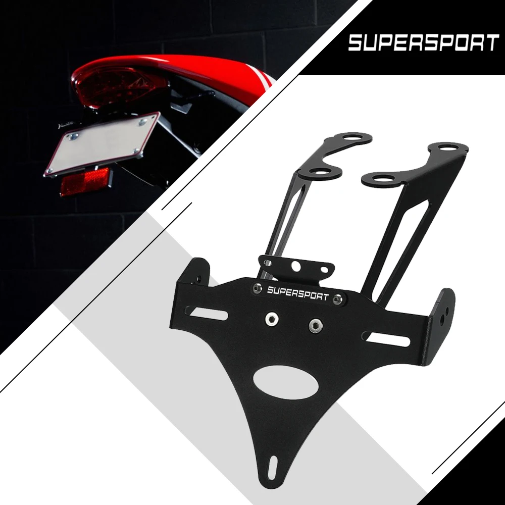 Motorcycle License Plate Holder Bracket For Ducati Supersport 939/S 950 950S 2017-2024 2023 Rear Tail Tidy Fender Eliminator Kit
Motorcycle License Plate Holder Bracket For Ducati Supersport 939/S 950 950S 2017-2024 2023 Rear Tail Tidy Fender Eliminator Kit