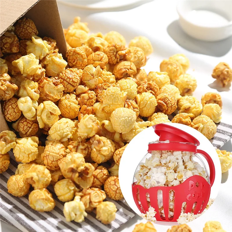 LICE-Popcorn Maker Microwave Snack Popcorn Air Poppers 2.25 Quart Popcorn Bowl Borosilicate Kitchen Accessories
LICE-Popcorn Maker Microwave Snack Popcorn Air Poppers 2.25 Quart Popcorn Bowl Borosilicate Kitchen Accessories