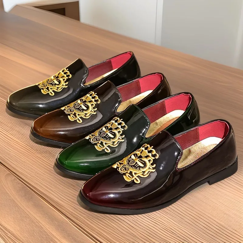 дизайнерские лакированные мужские туфли, элегантные модельные туфли, мужские свадебные лоферы, мужские schoenen 
дизайнерские лакированные мужские туфли, элегантные модельные туфли, мужские свадебные лоферы, мужские schoenen