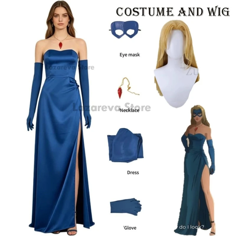 Lazareva Store Dispatch Blonde Blazer Cosplay Mandy Gown Navy Dress Women Fancy Dating Suit Costumes Halloween Superhero
Lazareva Store Dispatch Blonde Blazer Cosplay Mandy Gown Navy Dress Women Fancy Dating Suit Costumes Halloween Superhero