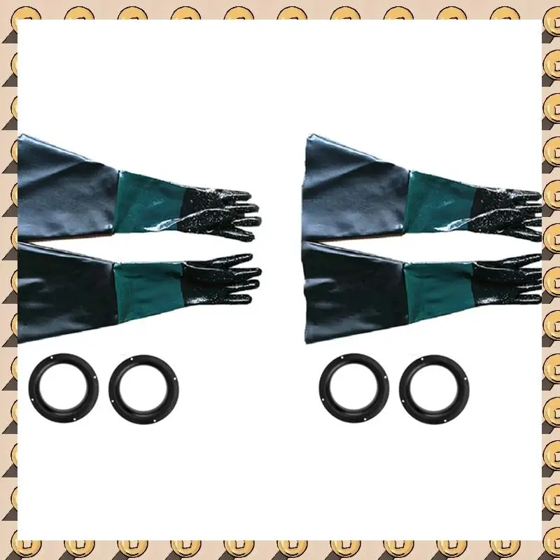 A003 2Pair Durable Rubber Sandblasting Gloves 60Cm Heavy Duty Working Protective Sandblaster Gloves
A003 2Pair Durable Rubber Sandblasting Gloves 60Cm Heavy Duty Working Protective Sandblaster Gloves