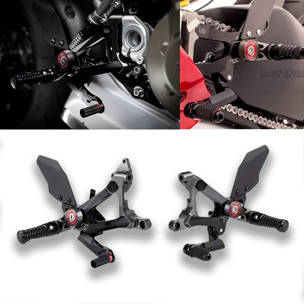 For Ducati Street Fighter V4 2018-2024 PANIGALE V4S V4 V4R V4 Motorcycle whole CNC & Carbon fiber Racing Rearset
For Ducati Street Fighter V4 2018-2024 PANIGALE V4S V4 V4R V4 Motorcycle whole CNC & Carbon fiber Racing Rearset