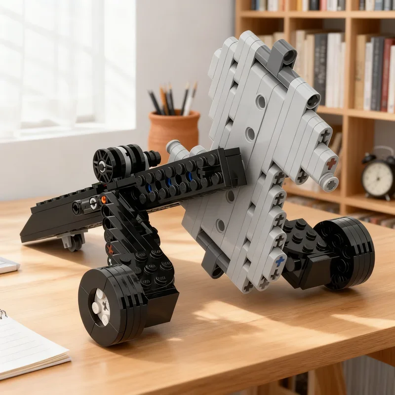 203pcs MOC Battlebots 1 Scale Nightmare Showbot Model Building Blocks Toys Construction Festival Gift Idea Education Brick
203pcs MOC Battlebots 1 Scale Nightmare Showbot Model Building Blocks Toys Construction Festival Gift Idea Education Brick