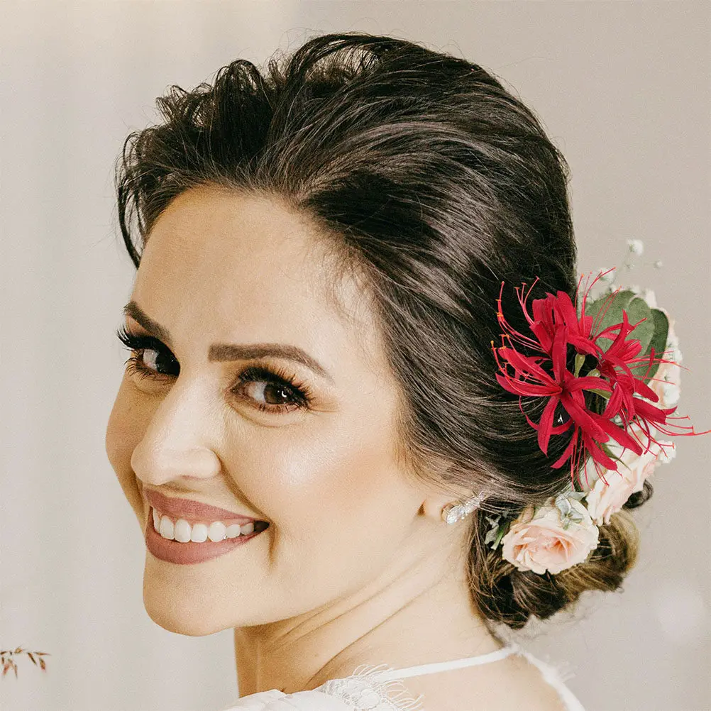 2Pcs Flower Hair Clip Floral Barrette Cute Hairstyle Hairpin Versatile Hair Decoration for Girls Flower Barrette
2Pcs Flower Hair Clip Floral Barrette Cute Hairstyle Hairpin Versatile Hair Decoration for Girls Flower Barrette