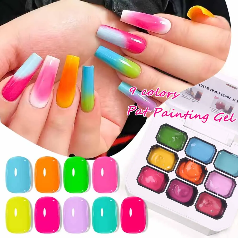 9 цветов Dopamine Pat Painting Gel Y2K Series 4In1 Полуперманентный замачиваемый УФ-гель-лак для ногтей Клей DIY Градиентный гель для нанесения ногтей
9 цветов Dopamine Pat Painting Gel Y2K Series 4In1 Полуперманентный замачиваемый УФ-гель-лак для ногтей Клей DIY Градиентный гель для нанесения ногтей