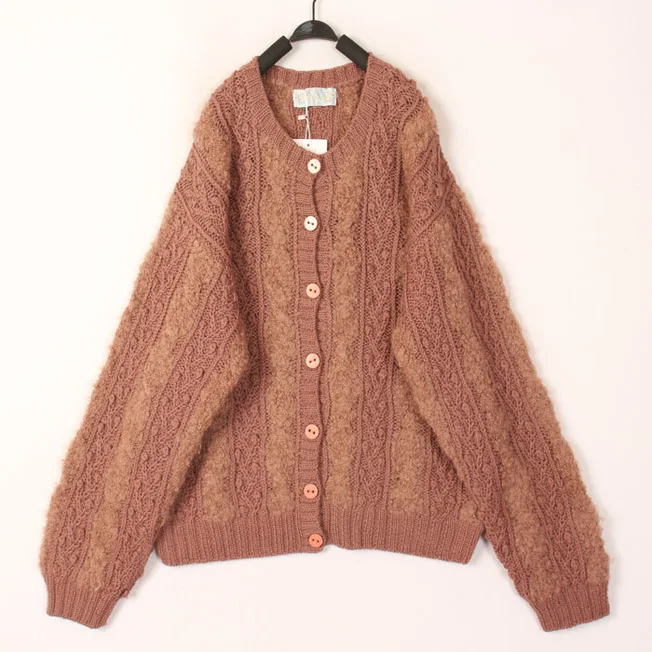 Vintage Autumn Winter Handmade Knitted Woolen Sweater Women's Open Cardigan Bean Hollow out Design Warm Thick Long Sleeve Cre...
Vintage Autumn Winter Handmade Knitted Woolen Sweater Women's Open Cardigan Bean Hollow out Design Warm Thick Long Sleeve Cre...
