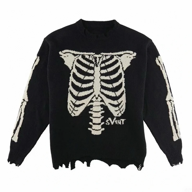 Autumn Winter Trend Saint Sweater Vintage Do Old Jacquard Sweatshirt High Street Casual Saint Knitted Pullover
Autumn Winter Trend Saint Sweater Vintage Do Old Jacquard Sweatshirt High Street Casual Saint Knitted Pullover