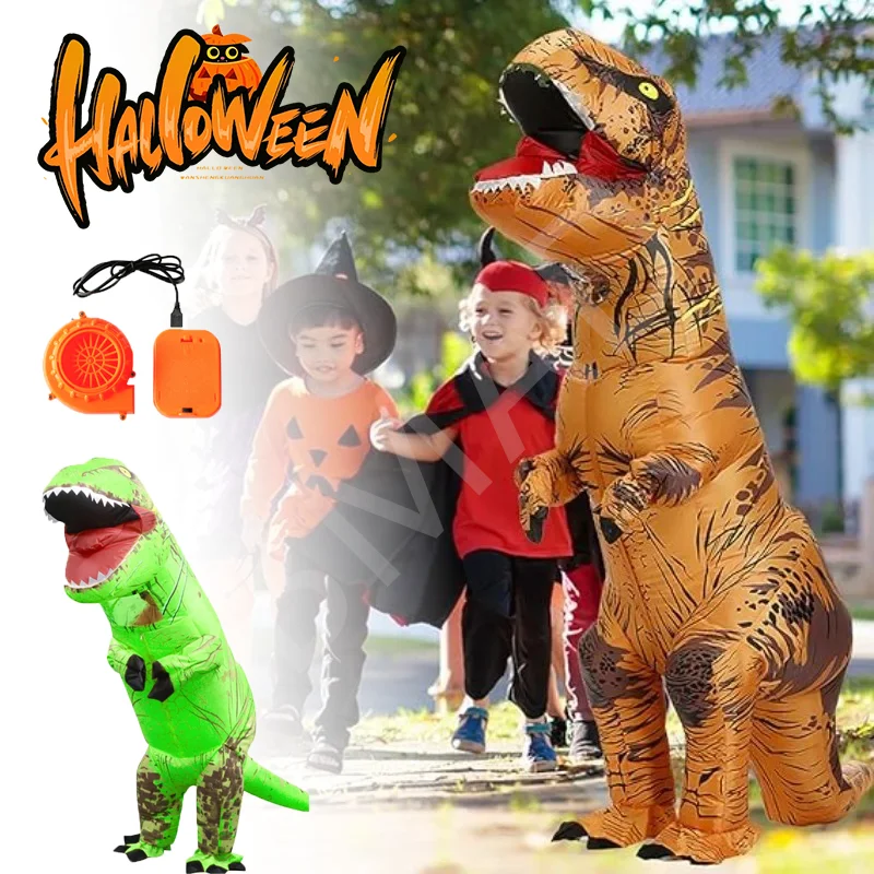 Inflatable Dino Costume Adult Halloween Party Mascot Cosplay Fancy Dress for Men Women Kids Dinosaur Fun
Inflatable Dino Costume Adult Halloween Party Mascot Cosplay Fancy Dress for Men Women Kids Dinosaur Fun