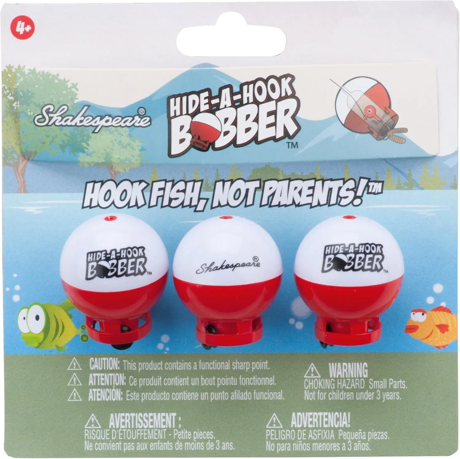 Weedless Weighted Fishing Bobbers for Kids, Easy Long Cast, Pre-Rigged 3-Pack
Weedless Weighted Fishing Bobbers for Kids, Easy Long Cast, Pre-Rigged 3-Pack