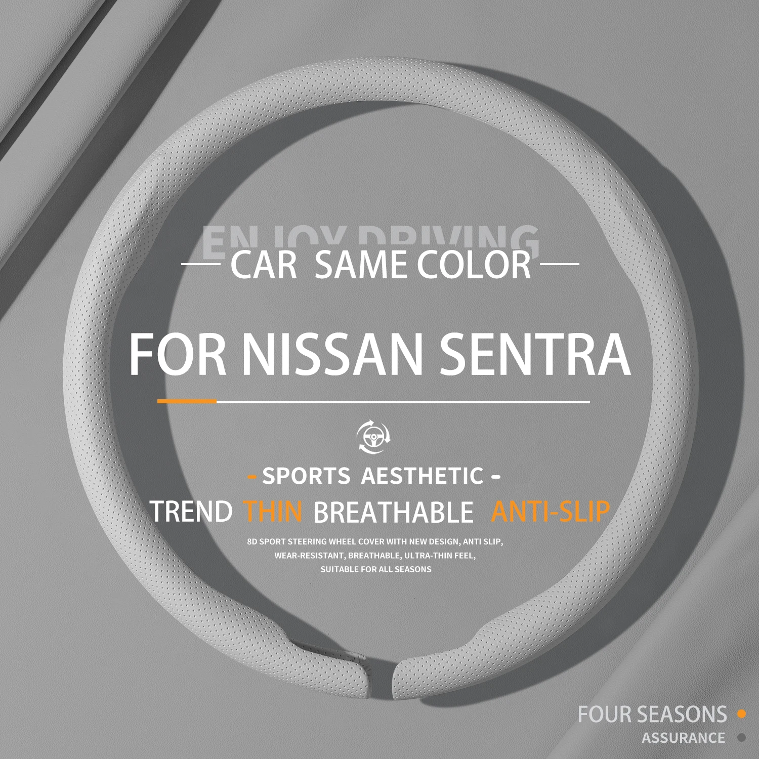 New Design Car Steering Wheel Cover Suitable For NISSAN SENTRA Model Ultrathin Comfortable Breathable Quality Nappa Cover
New Design Car Steering Wheel Cover Suitable For NISSAN SENTRA Model Ultrathin Comfortable Breathable Quality Nappa Cover
