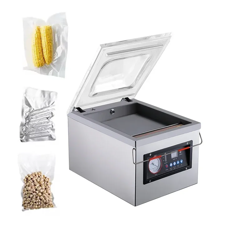 Meat Fruit and Vege Vacuum Packing Machines Chicken Vacuum Packing Machine Nitrogen Vacuum Sealer Packing Machine
Meat Fruit and Vege Vacuum Packing Machines Chicken Vacuum Packing Machine Nitrogen Vacuum Sealer Packing Machine