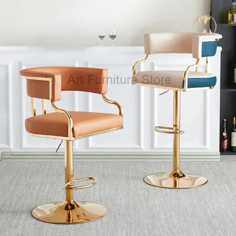 Modern Swivel Bar Stools Height Adjustable Luxury Nordic PU Leather Bar Chair Kitchen Counter Stools Living Room Bar Furniture
Modern Swivel Bar Stools Height Adjustable Luxury Nordic PU Leather Bar Chair Kitchen Counter Stools Living Room Bar Furniture