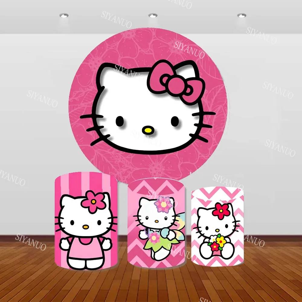 The Hello Kitty Pink Backdrop Girl Birthday Party Photo Background Baby Shower Photo Party Cylinder Cover Photography Backdrop
The Hello Kitty Pink Backdrop Girl Birthday Party Photo Background Baby Shower Photo Party Cylinder Cover Photography Backdrop