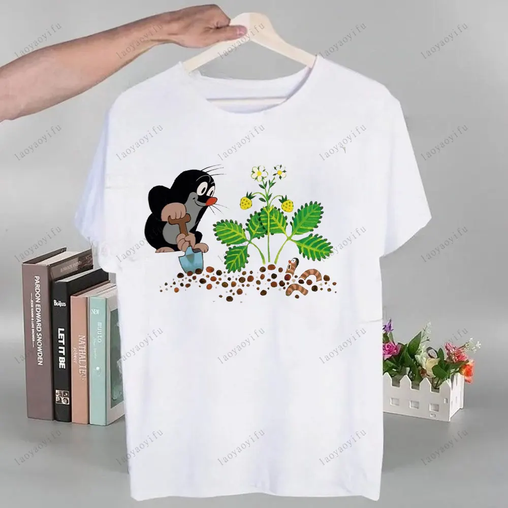 Футболка с принтом The MoleKrtek Story, мужские и женские топы, летние дышащие Camisetas, облегающий свитшот с круглым вырезом и короткими рукавами для повседневной носки
Футболка с принтом The MoleKrtek Story, мужские и женские топы, летние дышащие Camisetas, облегающий свитшот с круглым вырезом и короткими рукавами для повседневной носки