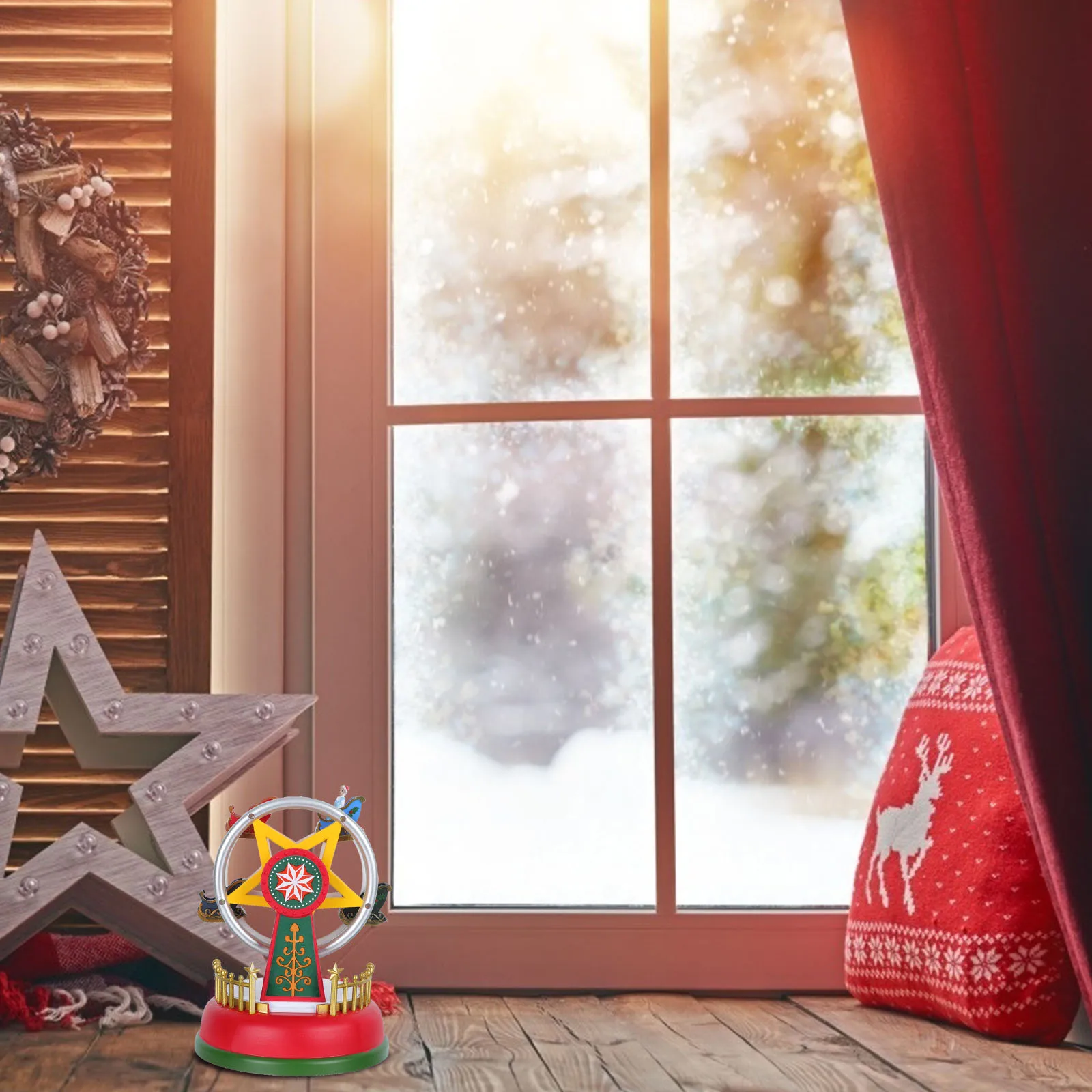 Toy Ferris Wheel Decoration Child Kids Christmas Decorations Plastic Ornament Housewarming
Toy Ferris Wheel Decoration Child Kids Christmas Decorations Plastic Ornament Housewarming