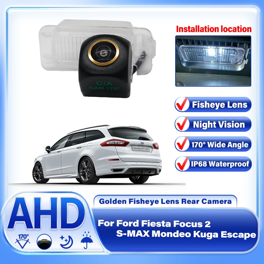 170 Degree AHD 1920×1080P Vehicle Camera For Ford Fiesta Focus 2 S-MAX Mondeo Kuga Escape Car Rear View Reverse Camera
170 Degree AHD 1920×1080P Vehicle Camera For Ford Fiesta Focus 2 S-MAX Mondeo Kuga Escape Car Rear View Reverse Camera