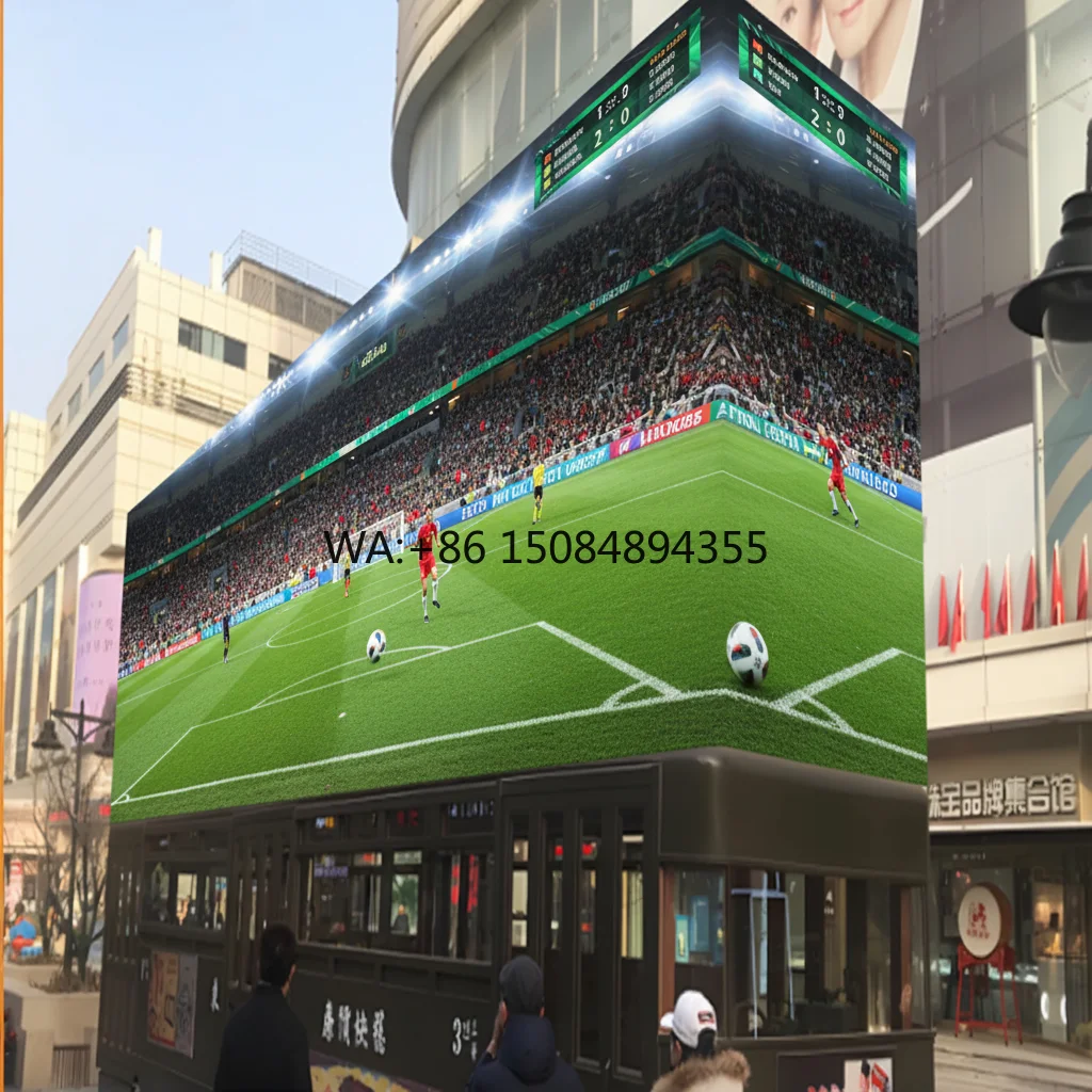 P4/P5 Outdoor Flexible LED Screen Waterproof IP65 Curved Full Color Soft LED Video Wall Panel for Shopping Mall Advertising
P4/P5 Outdoor Flexible LED Screen Waterproof IP65 Curved Full Color Soft LED Video Wall Panel for Shopping Mall Advertising